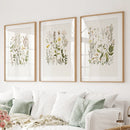 Minimalist Wild Plants. Botanical Poster Art Decor