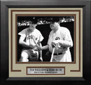 Ted Williams and Babe Ruth 8" x 10" Framed Baseball Legends Photo
