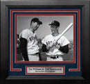 Ted Williams & Carl Yastrzemski Boston Red Sox 8" x 10" Framed Baseball Photo