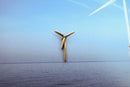 Wind Energy Gold Lapel Pin