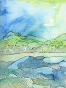 Windy Shore - Open Edition Canvas Print