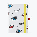 Wink Pop Art Notebook with 190 Dot Grid Pages