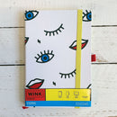 Wink Pop Art Notebook with 190 Dot Grid Pages