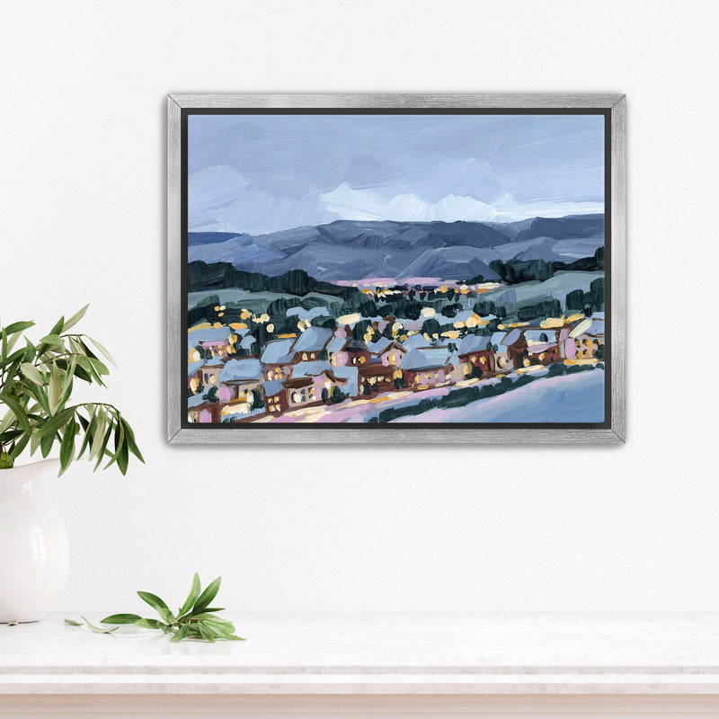 "Winter Village" Art Print