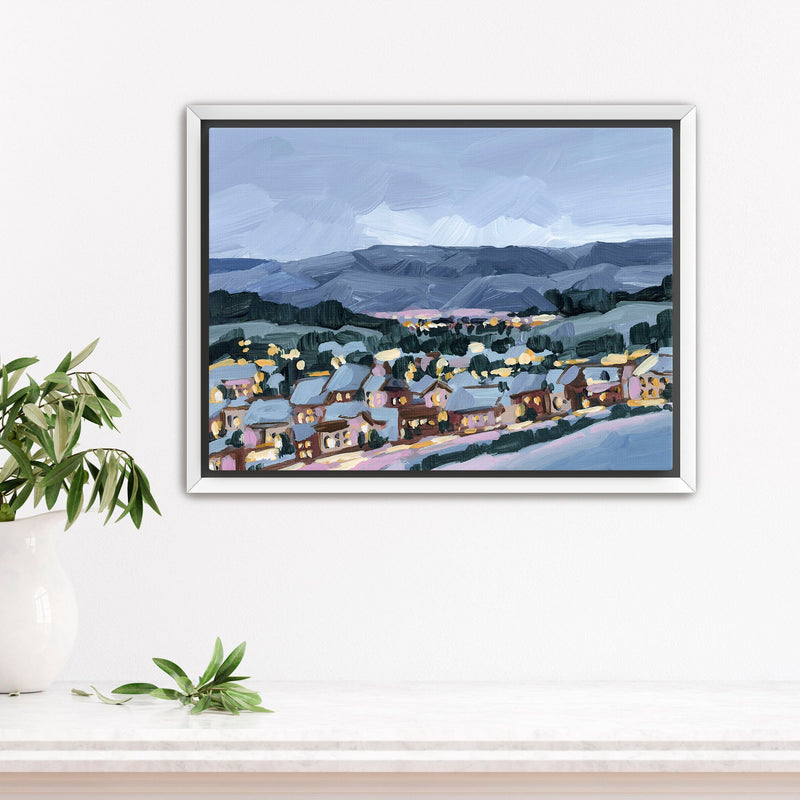 "Winter Village" Art Print