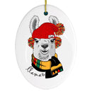 Winter Llama Ornament