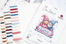 Winter Love Gnome Couple Counted Cross Stitch Kit by Luca-S B1443L