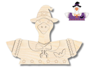 NEW Unfinished Wood Layered Holiday Geese Shelf Sitter | 8" Wide| 1/2" and 1/4" Wood | Wood Craft DIY