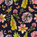 Dark Floral Wallpaper