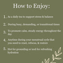 Woman's Balance Nourishing Ashwagandha Tea for Stress Relief