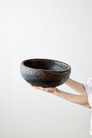Vintage Iroko Wood Bowl