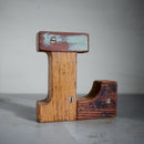 Reclaimed Wooden Letters