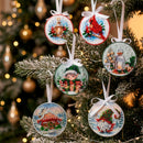 Woodland Wonder Gnome Christmas Ornament Bead Embroidery Kit by Abris Art ABT-063