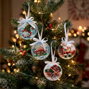Woodland Wonder Gnome Christmas Ornament Bead Embroidery Kit by Abris Art ABT-063