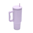 Monocolor Cold Cup Tumbler 40 Oz Handle Travel Mug