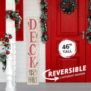 Wreath Christmas Porch Sign