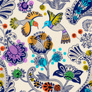 Elegant Blue Peacocks Wallpaper Tasteful