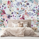 Stylish Gentle Flowers Wallpaper Fashionable