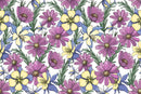 Voguish Floral Wallpaper Sophisticated