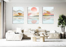 Nature Design Set of 3 Prints Modern Wall Art Modern Artwork