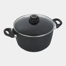 XD Nonstick Stock Pot with Glass Lid - Induction