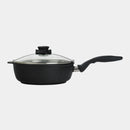 XD Nonstick Saute Pan with Glass Lid - Induction | Made in Switzerland