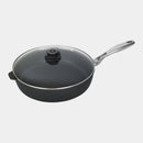 XD Nonstick Saute Pan with Glass Lid - Induction | Made in Switzerland