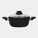 XD Nonstick Casserole with Glass Lid - Induction