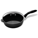 XD Nonstick Saute Pan with Glass Lid - Induction | Made in Switzerland