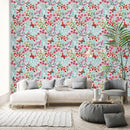 Poppies and Butterflies Wallpaper