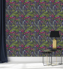 Dark Wallpaper with Berries