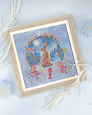 Midnight Moongazer Hare Counted Cross Stitch Kit by Bothy Threads XJS2