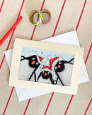 Penguin Selfie Christmas Card Counted Cross Stitch Kit by Bothy Threads XMAS89