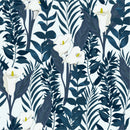 Flowers with Dark Leaves Wallpaper