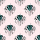 Modish Pink Abstract Wallpaper