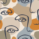 Facial Abstract Wallpaper