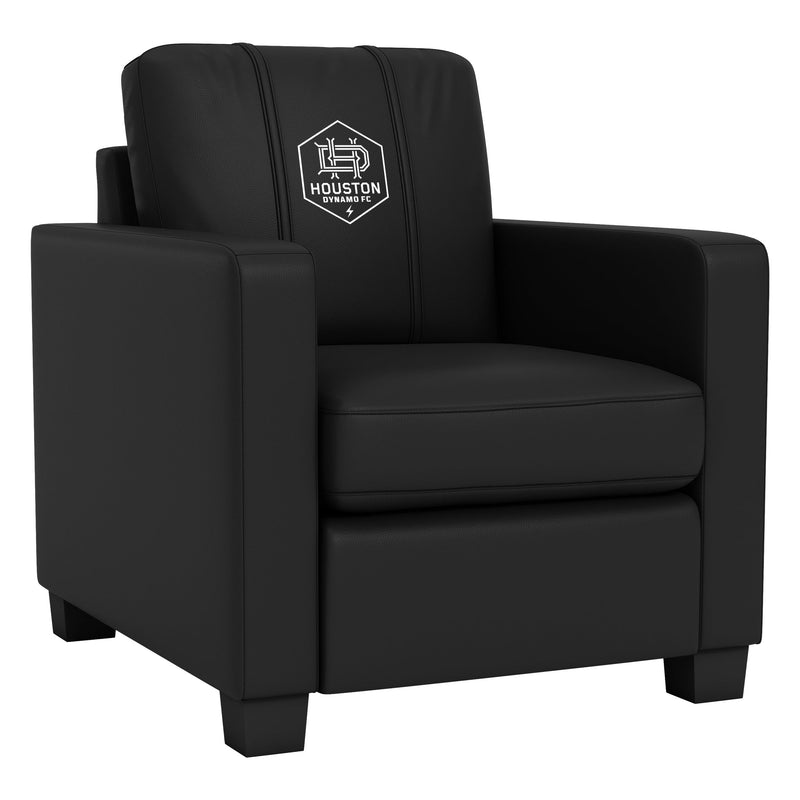 Dyno Stationary Club Chair with Houston Dynamo Secondary Logo