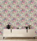 Elegant Flowers and Berries Wallpaper Smart