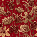Red Floral Wallpaper