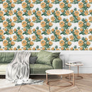 Elegant Yellow Flowers Wallpaper Smart