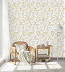 Yellow Herbs Wallpaper