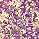 Purple and Yellow Flowers Wallpaper