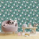 Hares and Sheep Wallpaper