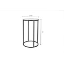 Hyryla Clear End Table