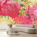 Elegant Large Flowers Wallpaper