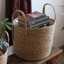 Handwoven Seagrass Basket for Plants