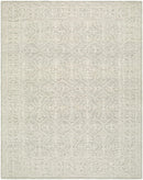 Yadid Gray Wool Area Rug
