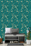 Chamomile on Green Background Wallpaper