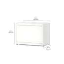 YOMO Modular Bookshelf 1x1 Accessorized
