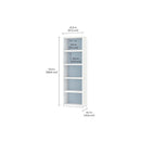 YOMO Modular Bookshelf 1x5